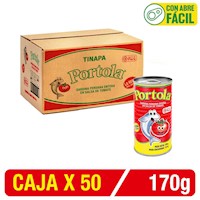 Sardina Peruana Entera En Salsa De Tomate Tinapa Portola 170g Caja X 50 Uni